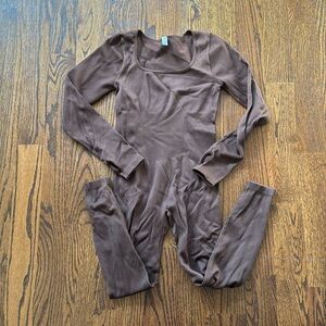 Women’s large bodysuit brown